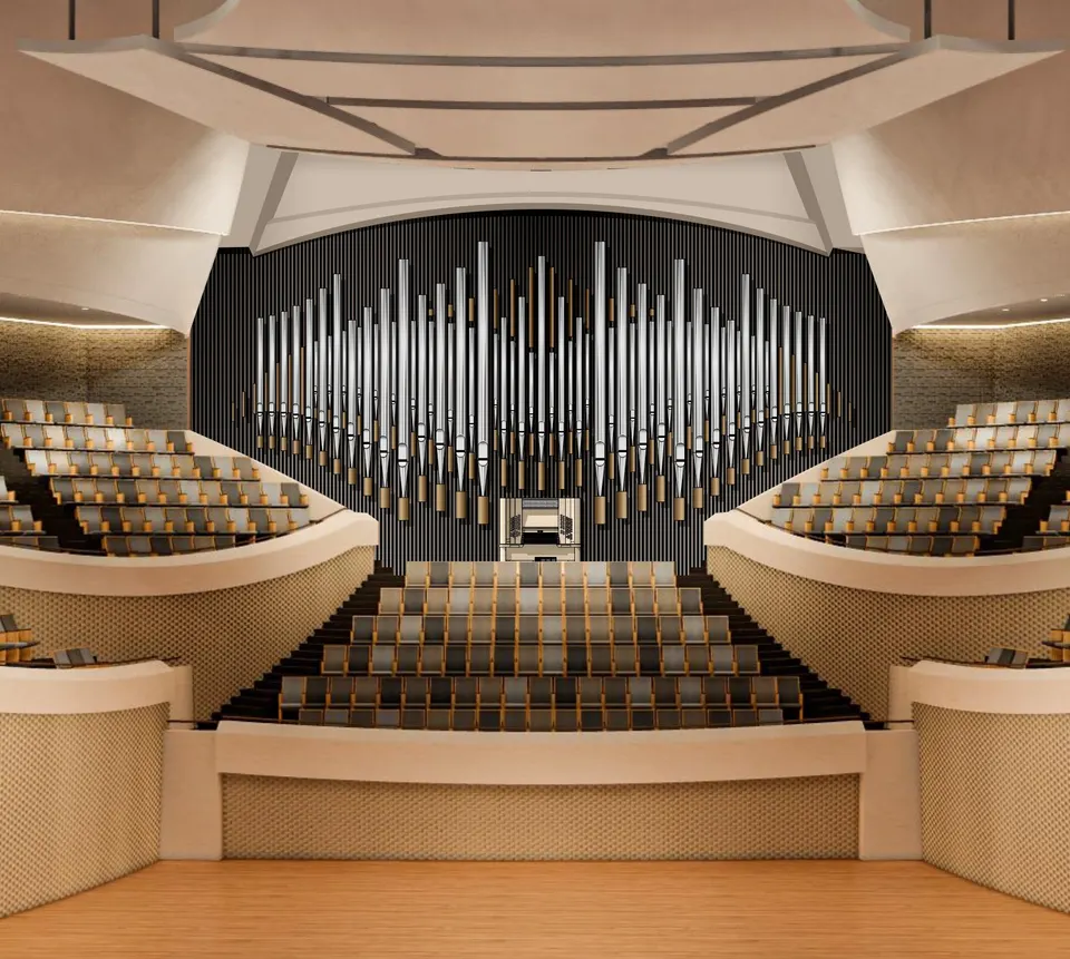 Neue Konzertsaalorgel für Busan