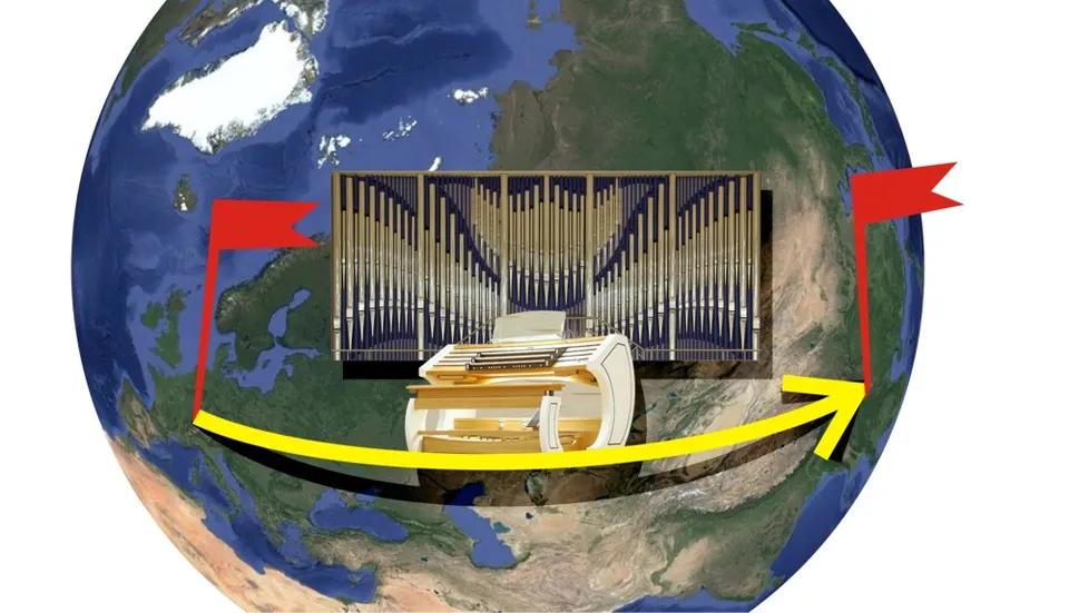 Wie kommen badische Orgeln nach China?