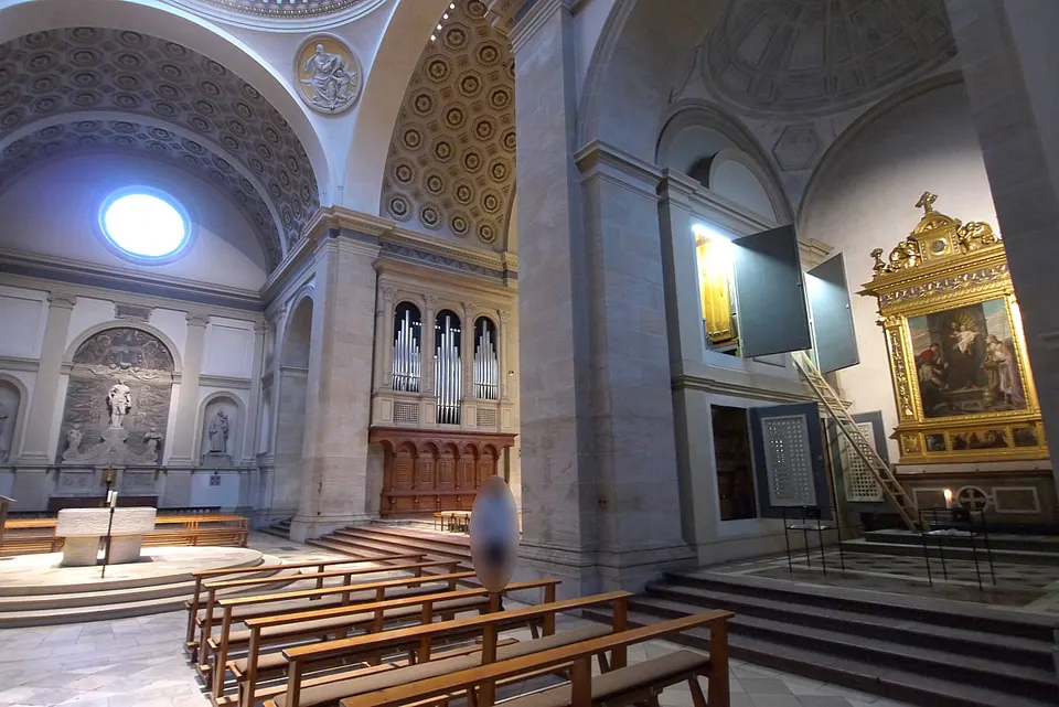 München-Schwabing, St. Ursula, choir organ (3/6)