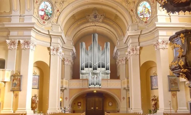 Entwurf für die Basilika Pöstlingberg