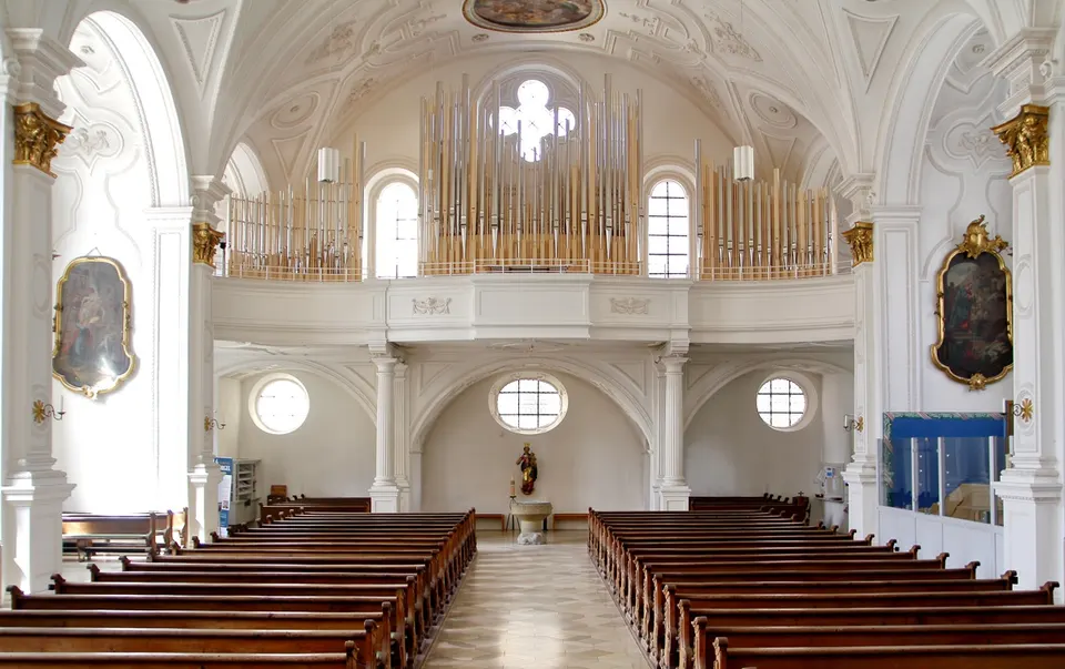 Weilheim, Stadtpfarrkirche Mariä Himmelfahrt (1/6)